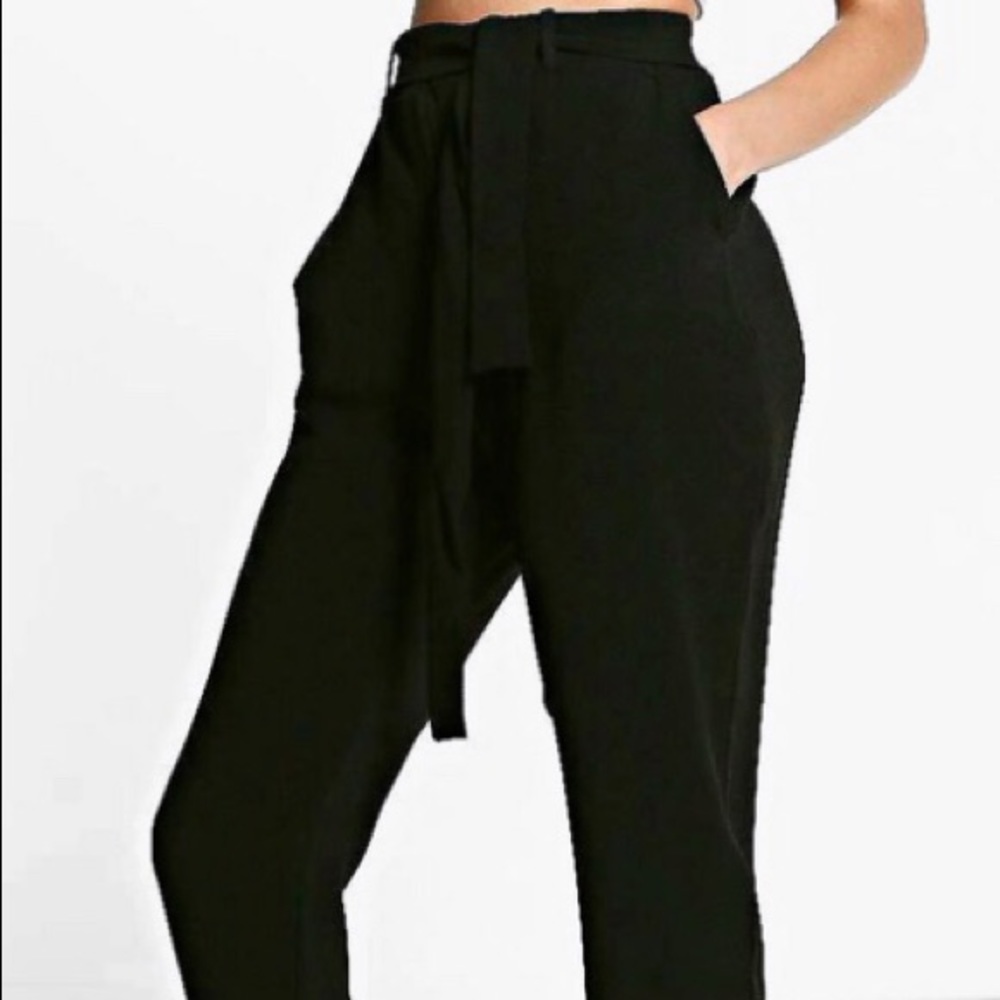Waist tie pants